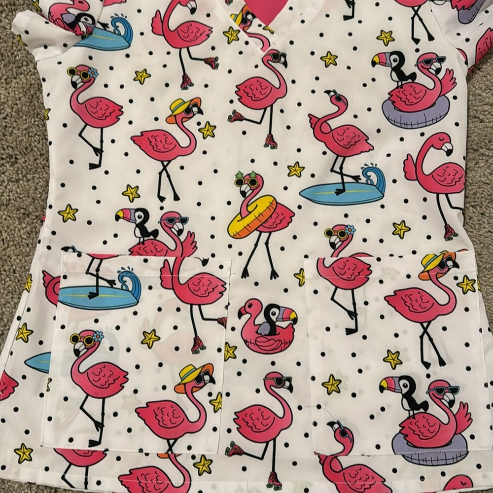 Ava therese scrub top - Picture 2 of 8